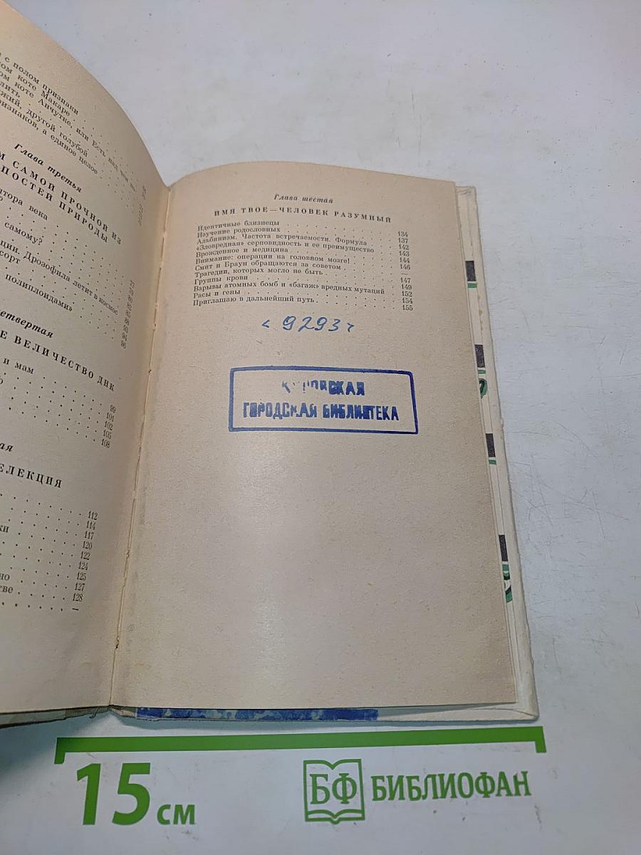 Мы и ее величество ДНК