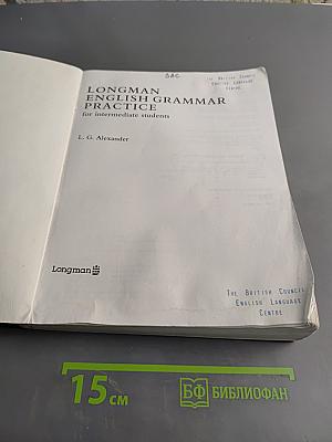 Longman English Grammar Practice for intermediate students