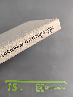 Рассказы о литературе