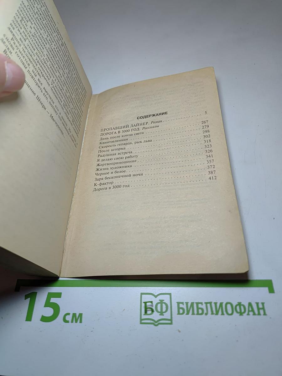Пропавший лайнер. Дорога в 3000 год