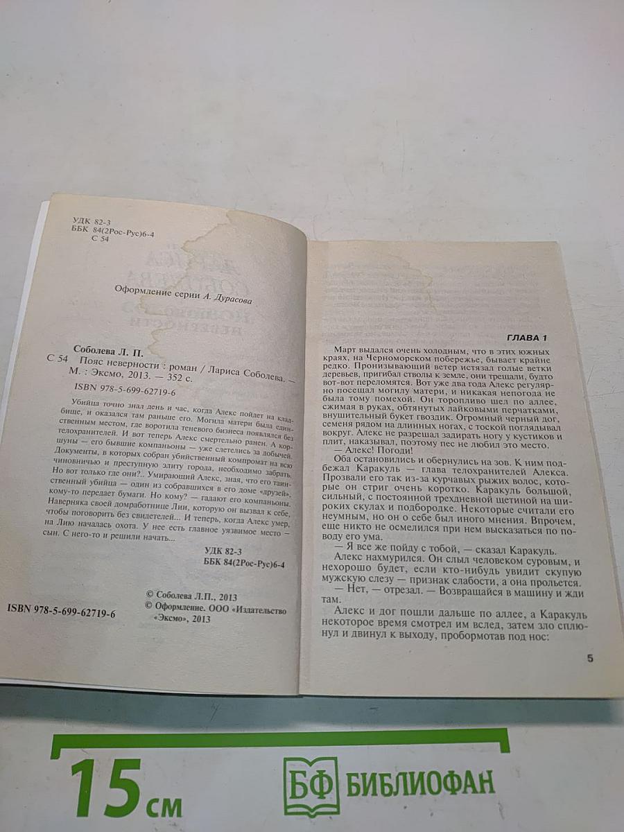 Лучшие детективы по лучшей цене. Пояс верности