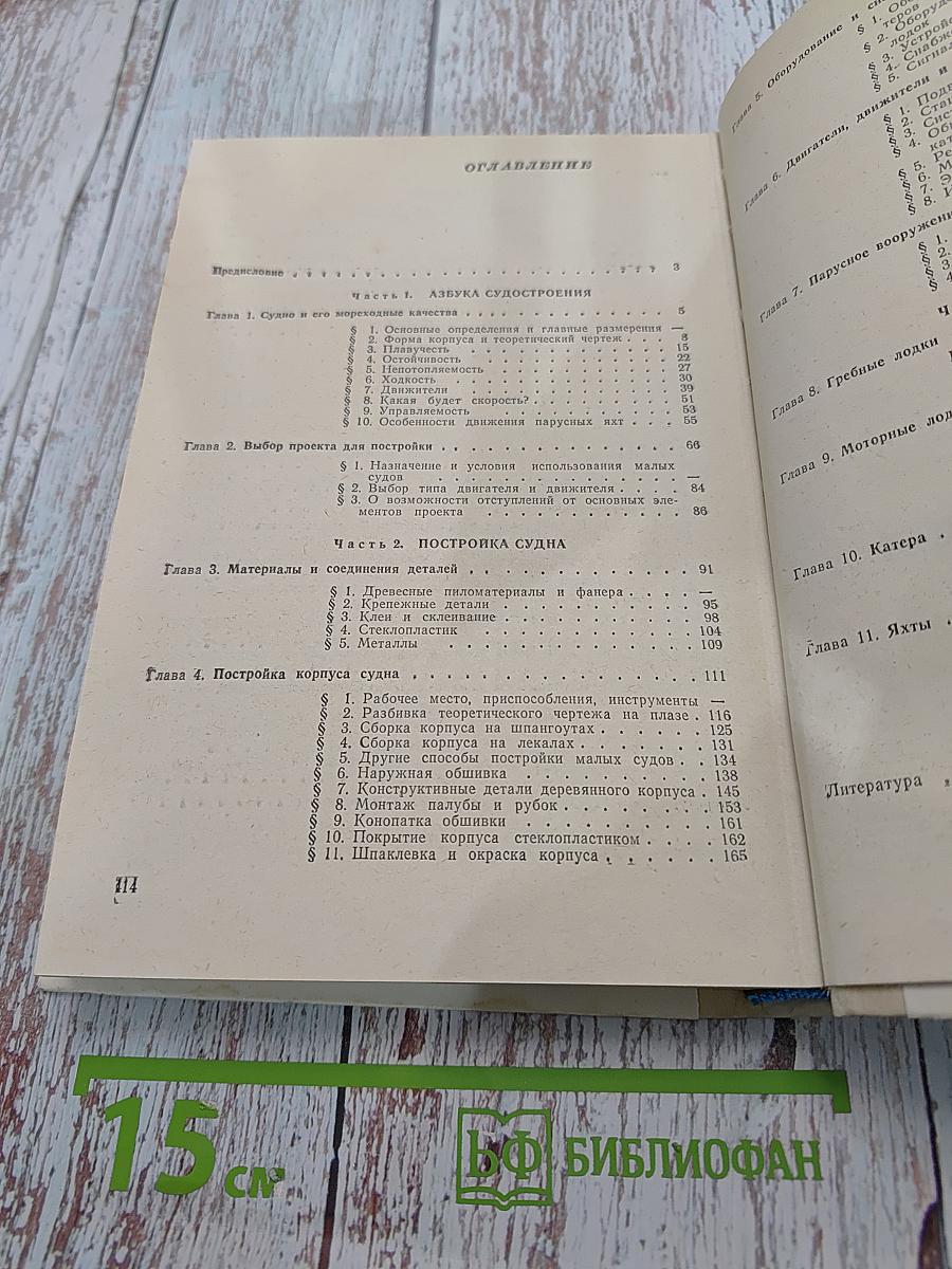 15 проектов судов для любительской постройки. Справочник