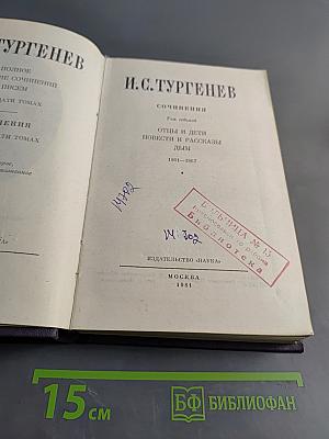 Собрание сочинений. Том седьмой. Отцы и дети. Повести и рассказы. Дым