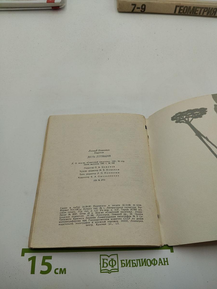 День летящий