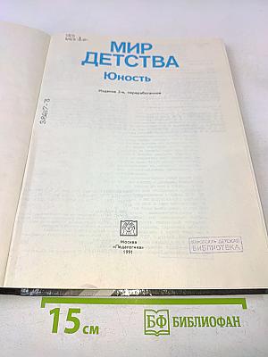 Мир детства. Юность
