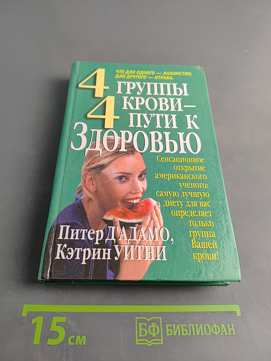 4 группы крови – 4 пути к здоровью