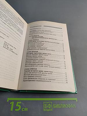 4 группы крови – 4 пути к здоровью