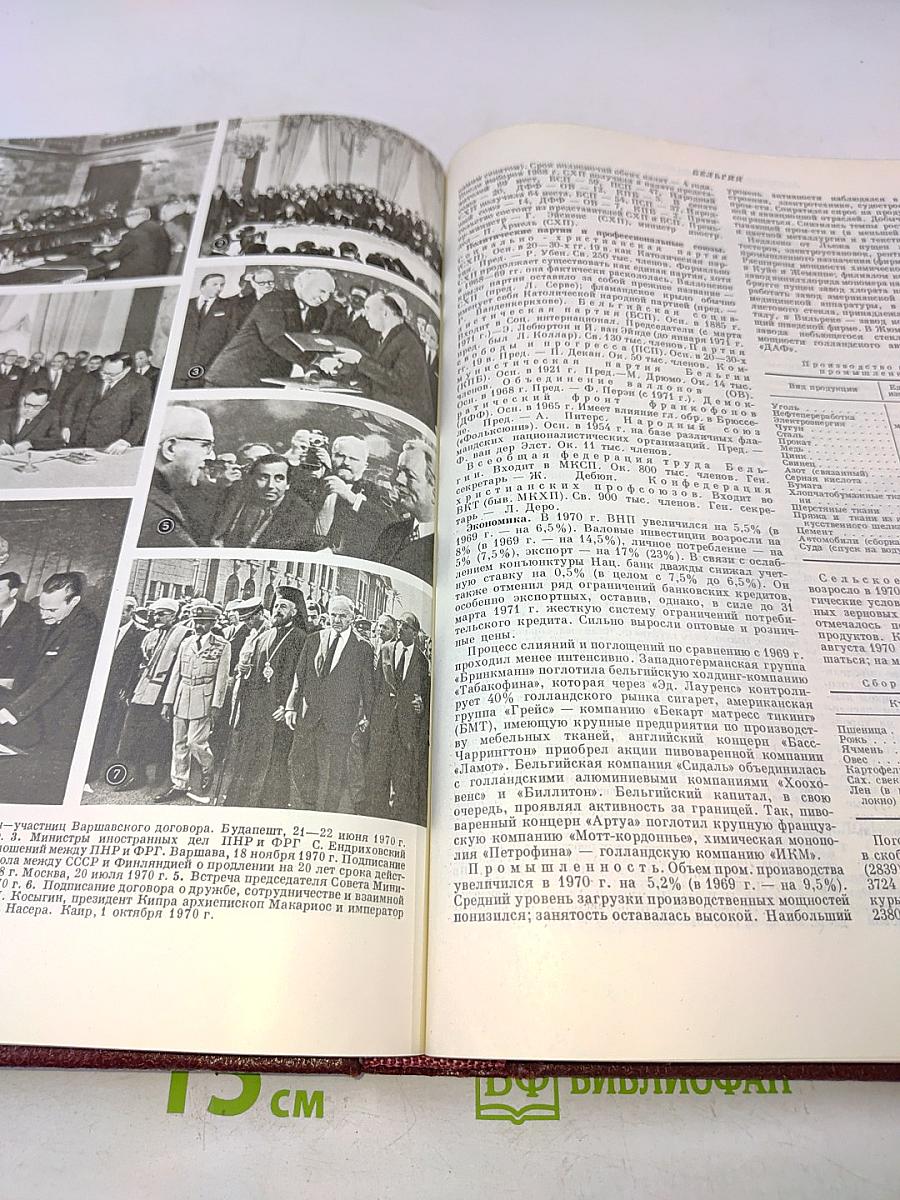 Ежегодник Большой Советской Энциклопедии. Выпуск пятнадцатый 1971