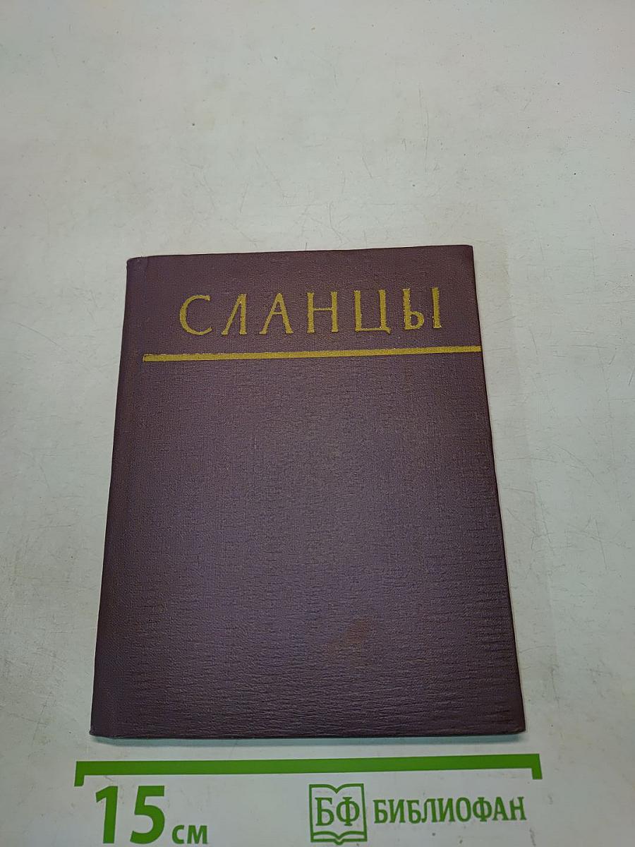 Сланцы