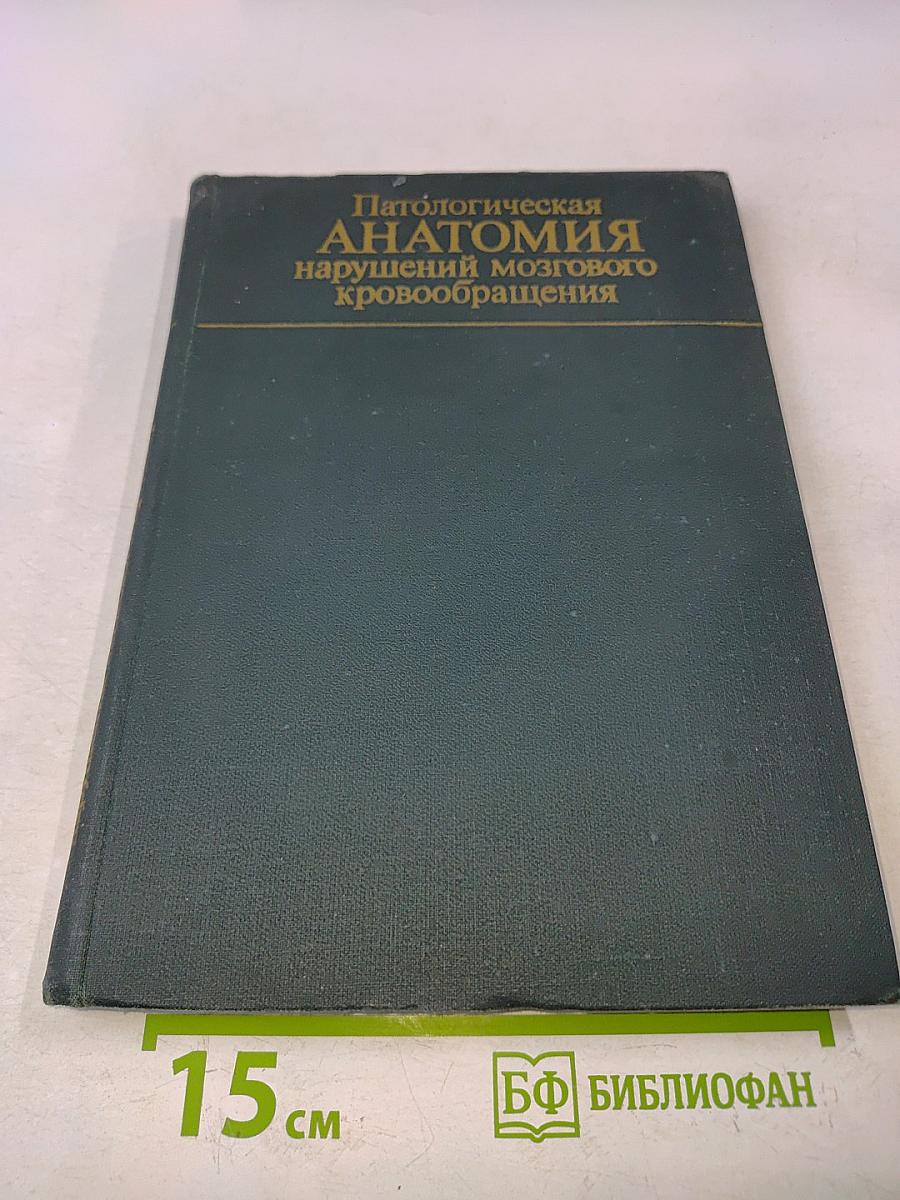 Патологическая анатомия нарушений мозгового кровообращения