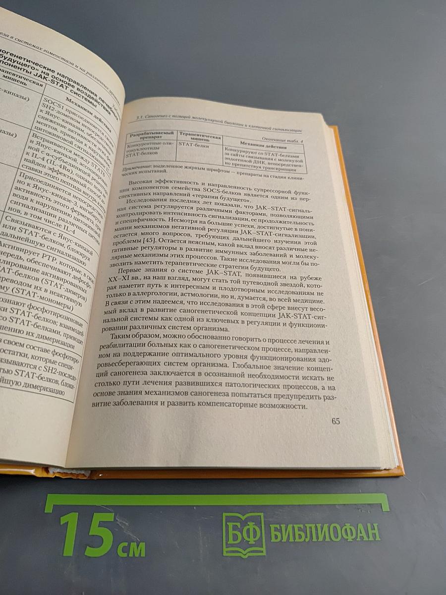 Саногенез (о науке и практике врачевания)