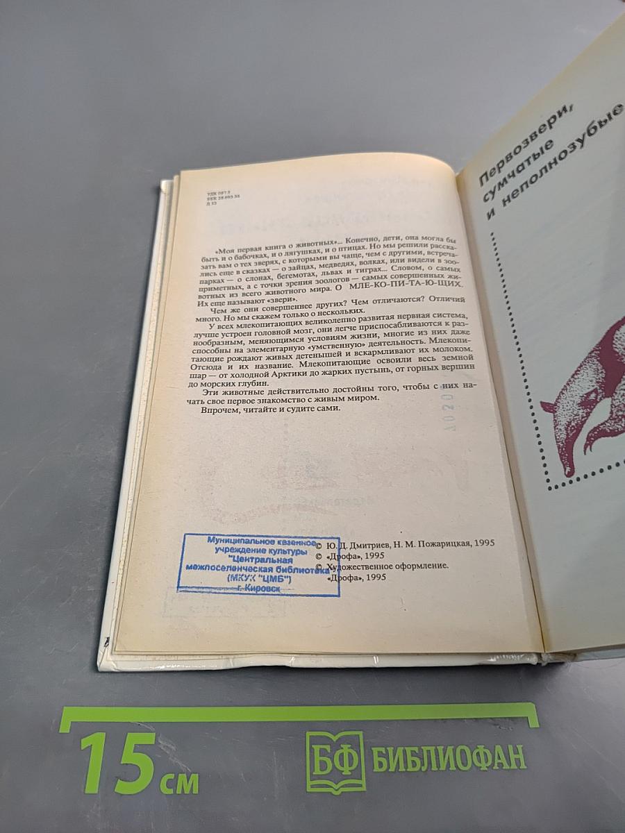 Моя первая книга о животных