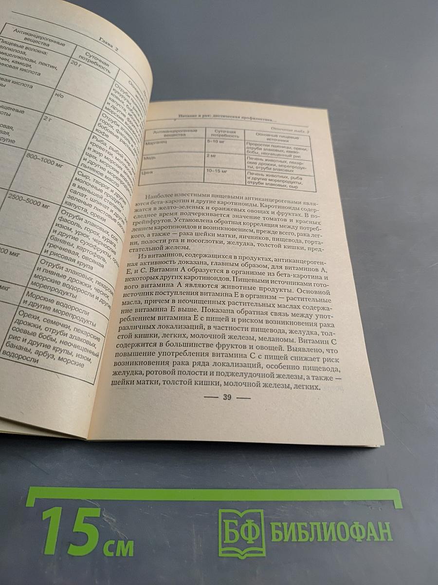 Индивидуальная профилактика рака