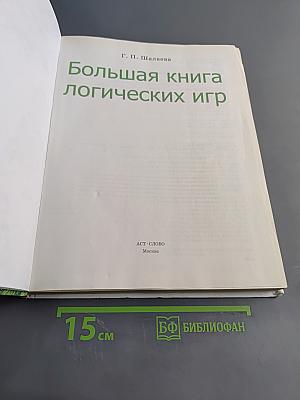 Большая книга логических игр