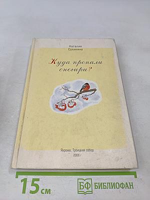 Куда пропали снегири?