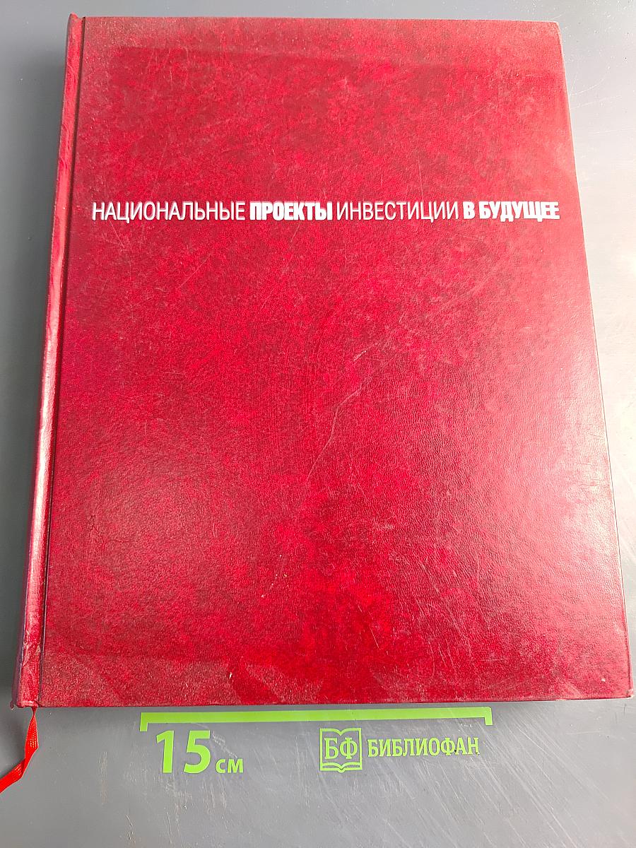 Национальные проекты. Инвестиции в будущее