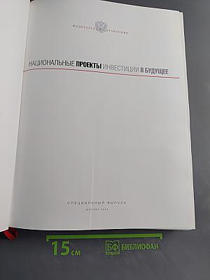 Национальные проекты. Инвестиции в будущее