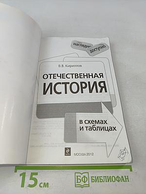 Отечественная история в схемах и таблицах