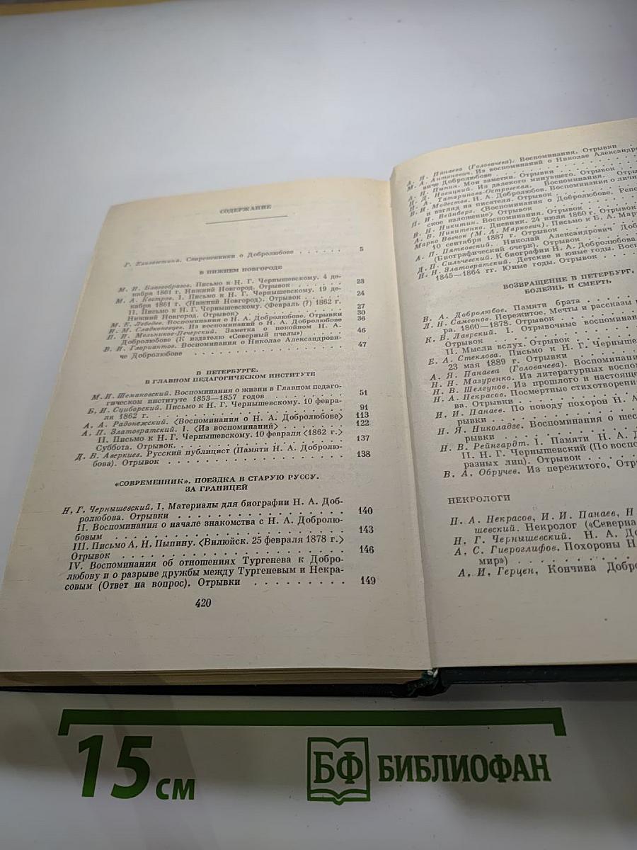 Н. А. Добролюбов в воспоминаниях современников