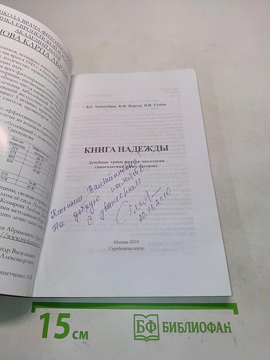 Книга надежды