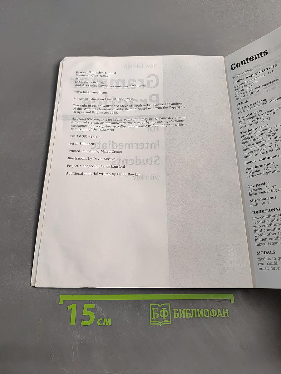 Grammar Practice for Intermediate Students
