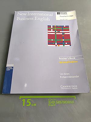 New International Business English: Teacher's Book