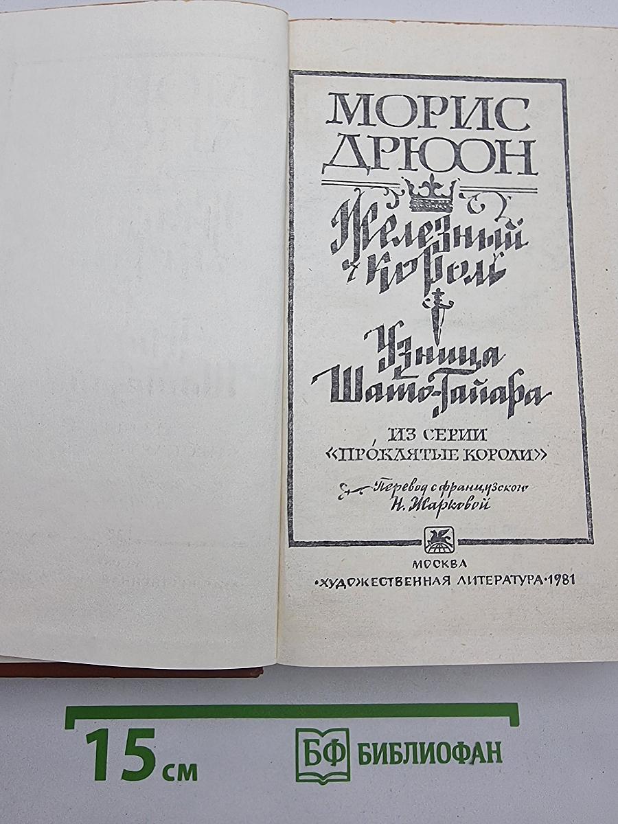 Железный король. Узница Шато-Гайара
