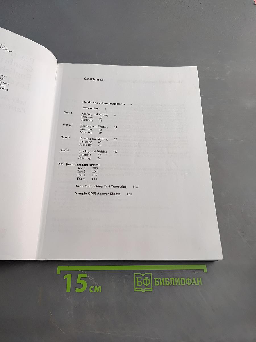 Practice Tests for the Cambridge Business English Certificate Level One