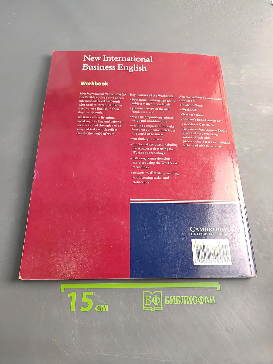 New International Business English: Workbook