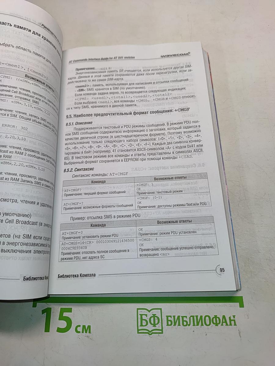 АТ-команды. Руководство по использованию АТ-команд для разработчиков телекоммуникационного оборудования
