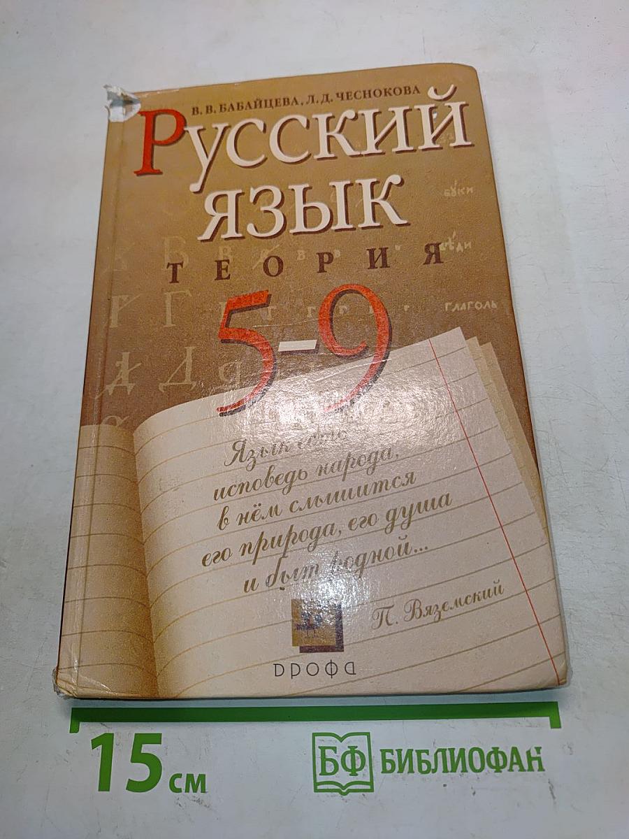 Русский язык. Теория. 5-9 классы