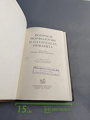 Вопросы морфологии и патогенеза инфаркта
