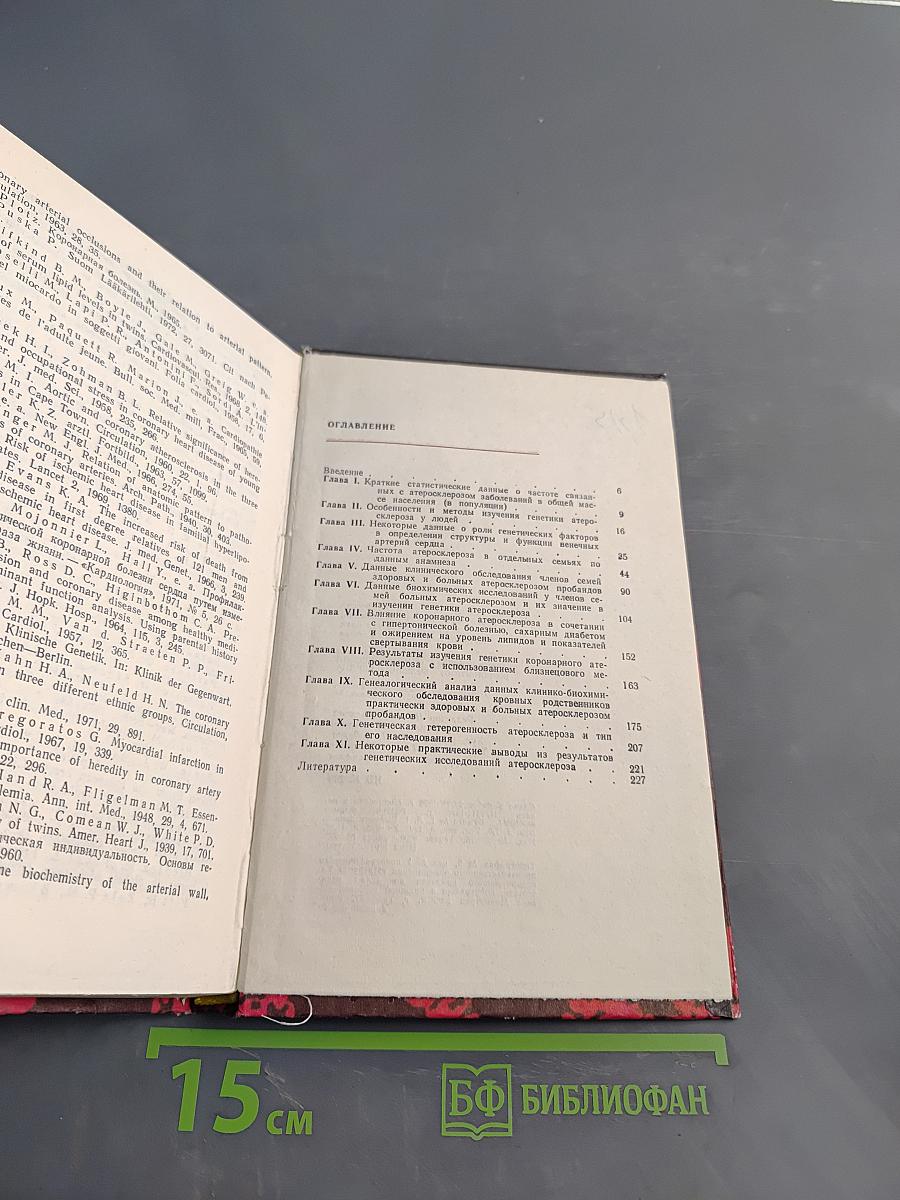 Генетические факторы атеросклероза и ишемической (коронарной) болезни сердца