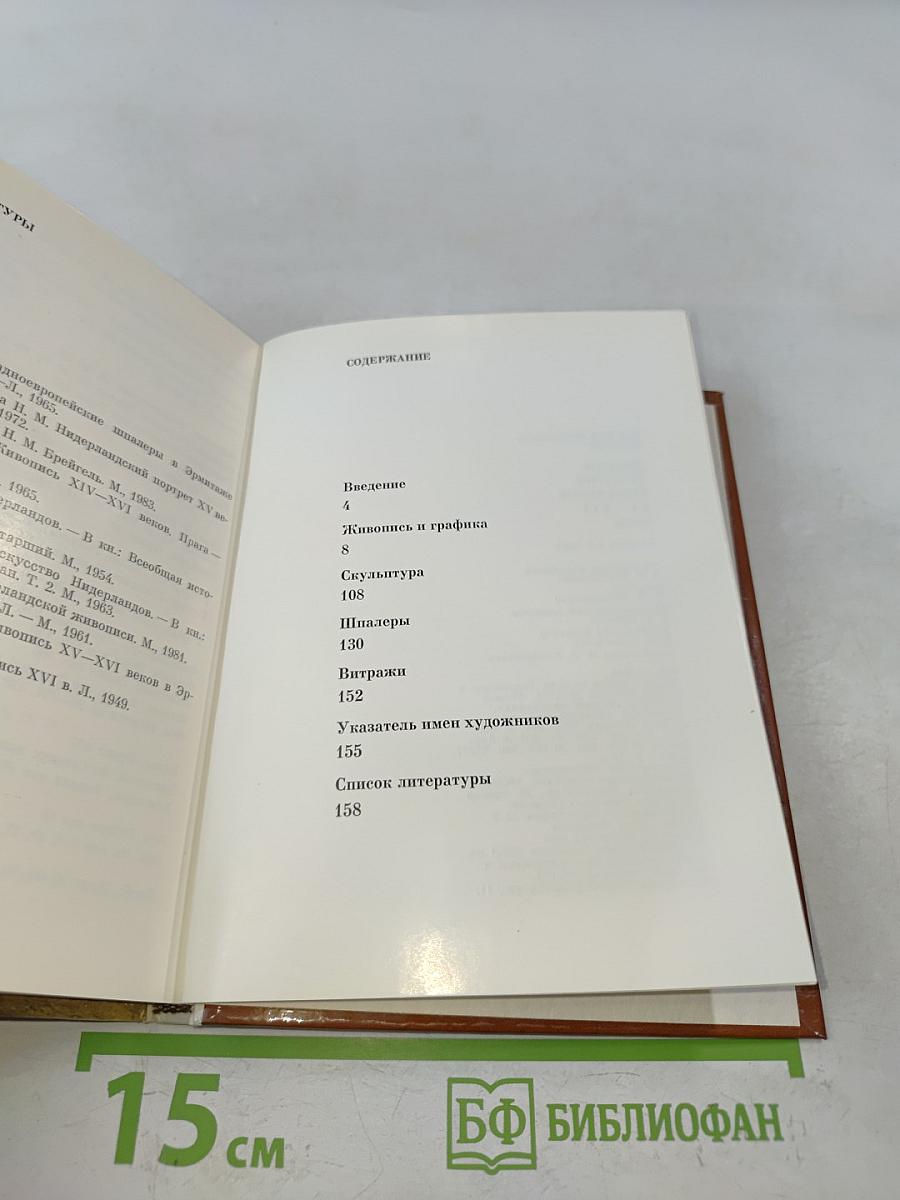 Искусство Нидерландов XV-XVI веков