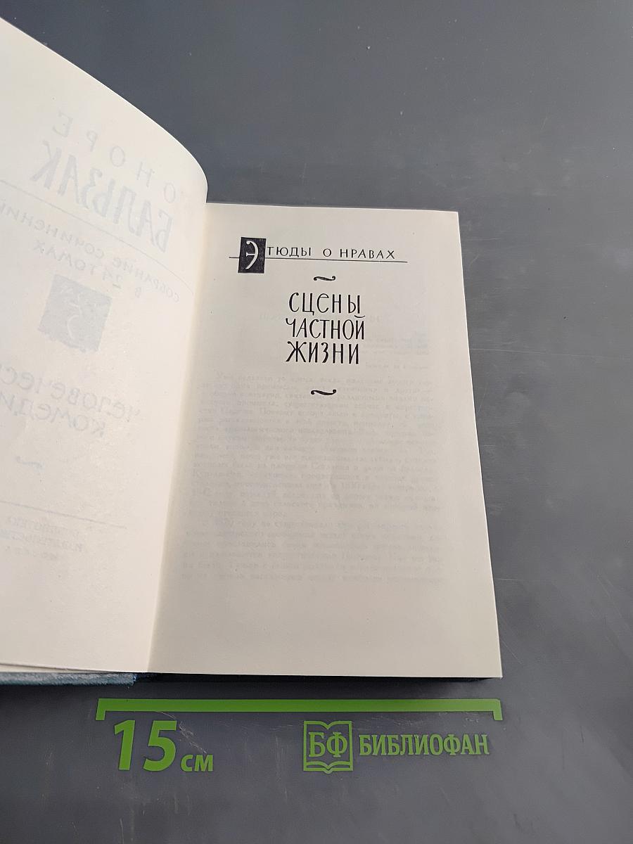 Человеческая комедия. Сцены частной жизни. Том 5