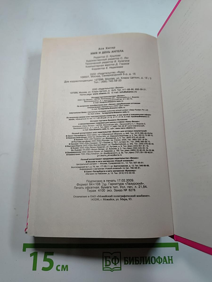 Имя и День ангела