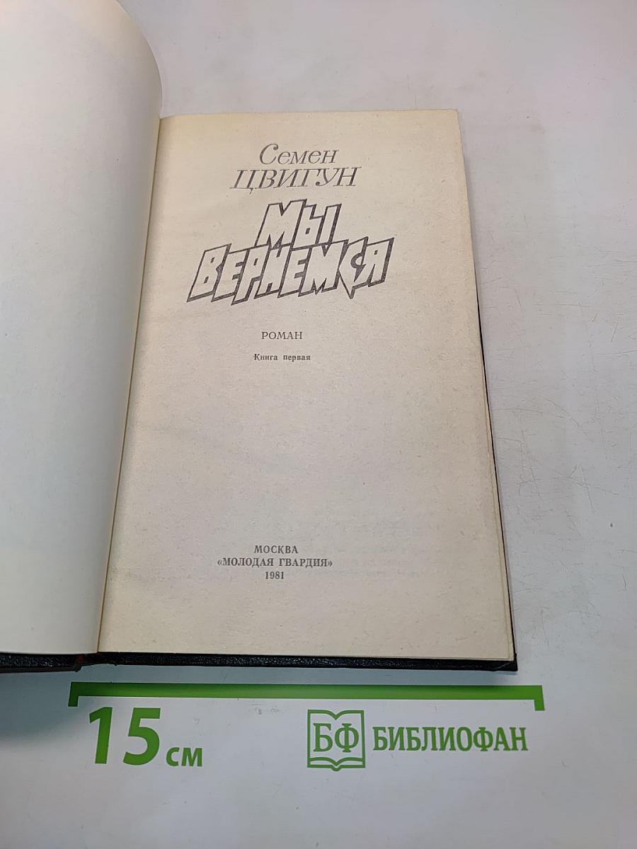 Мы вернемся. Книга первая