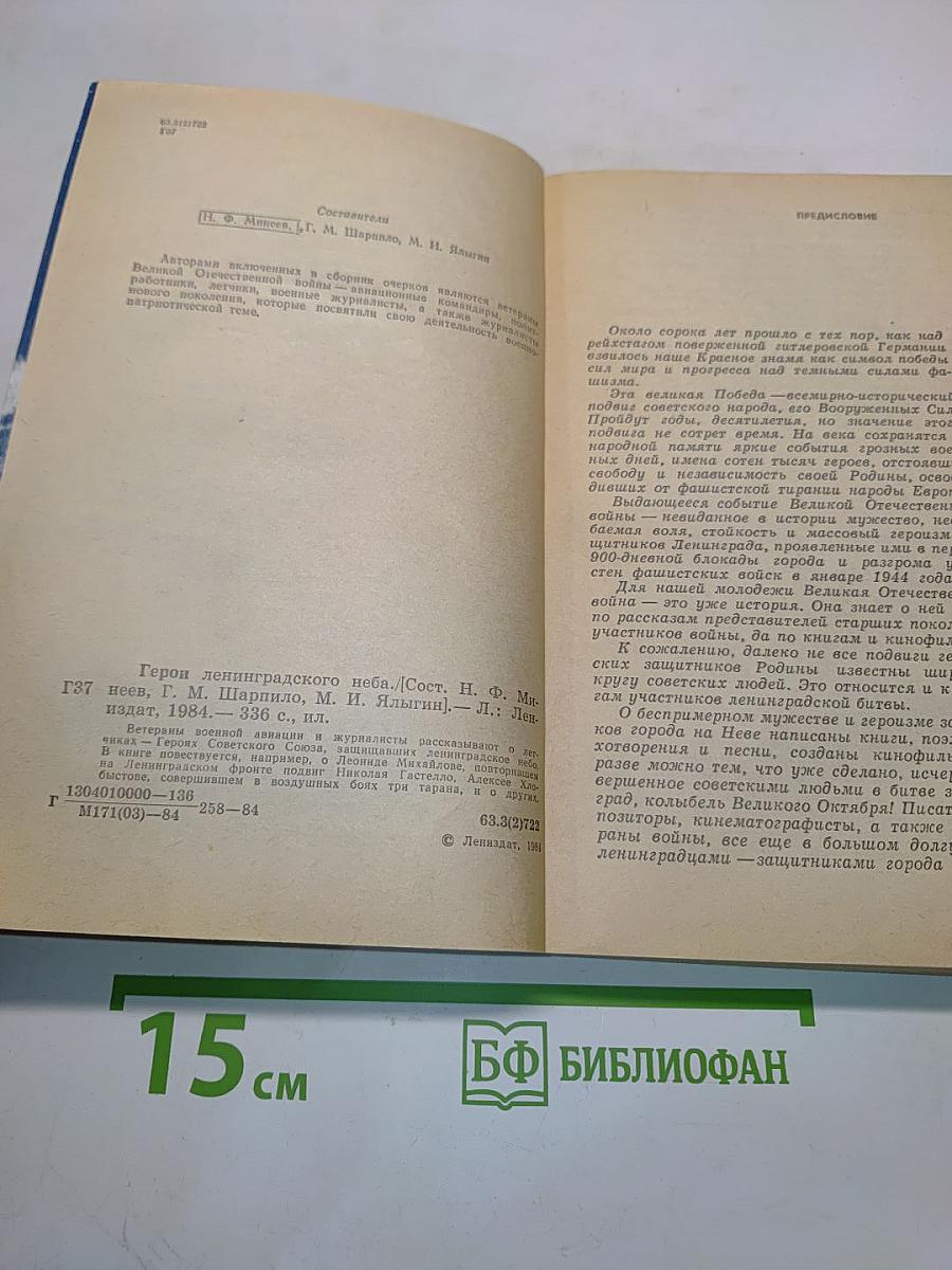 Герои ленинградского неба