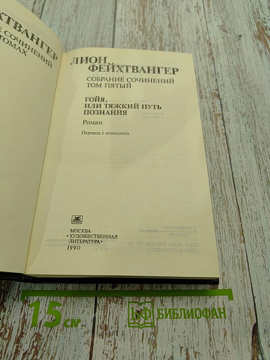 Гойя, или Тяжкий путь познания. Том пятый