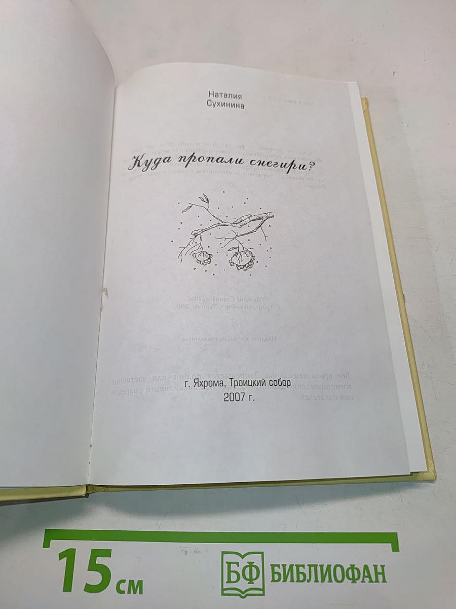 Куда пропали снегири?