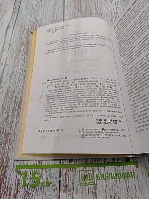 Русский язык. Грамматика. Текст. Стили речи. Учебник для 10-11 классов