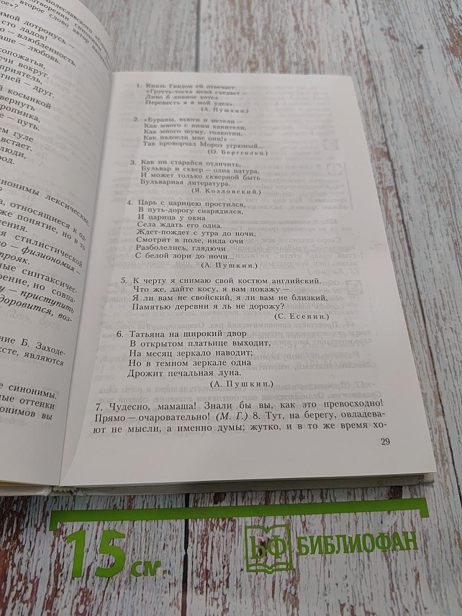 Русский язык. Грамматика. Текст. Стили речи. Учебник для 10-11 классов