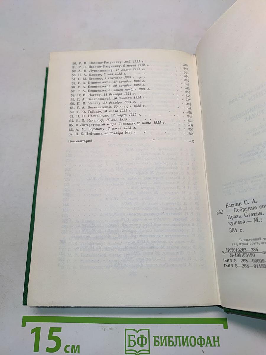 Сергей Есенин. Собрание сочинений в двух томах. Том 2. Стихотворения. Проза. Статьи. Письма