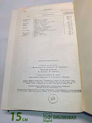 Политический словарь