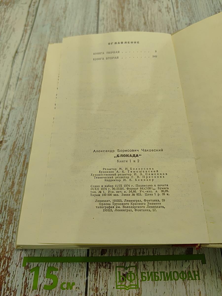 Блокада. Книги 1 и 2