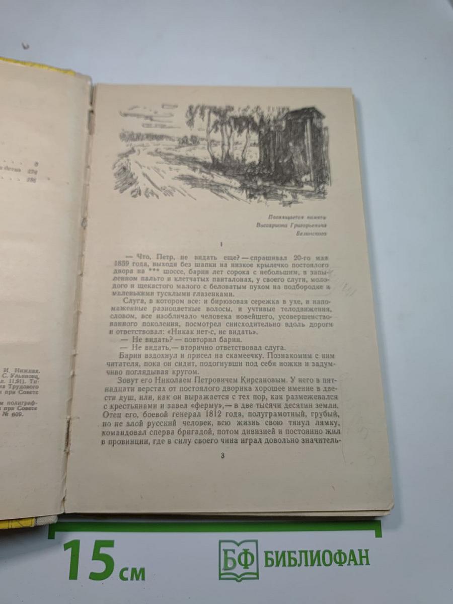 Отцы и дети (для средней школы)