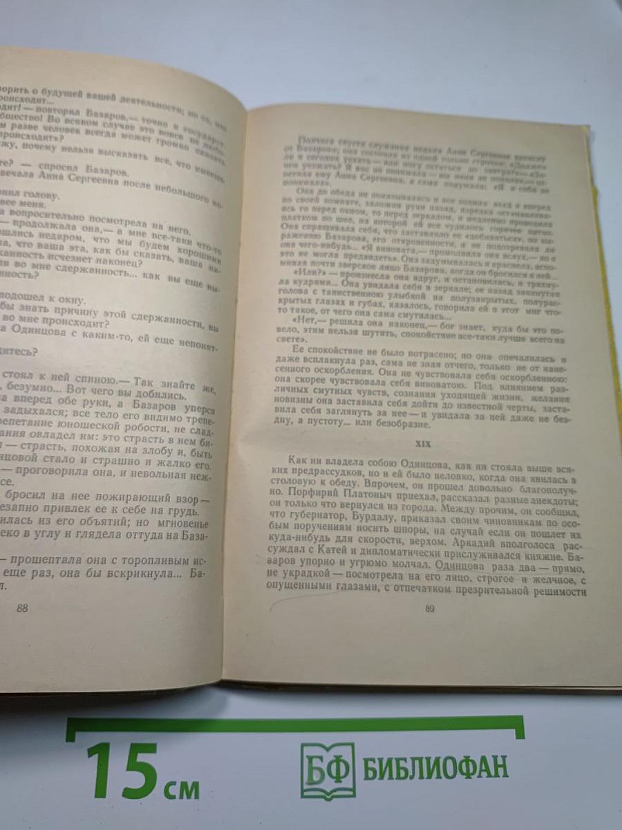 Отцы и дети (для средней школы)