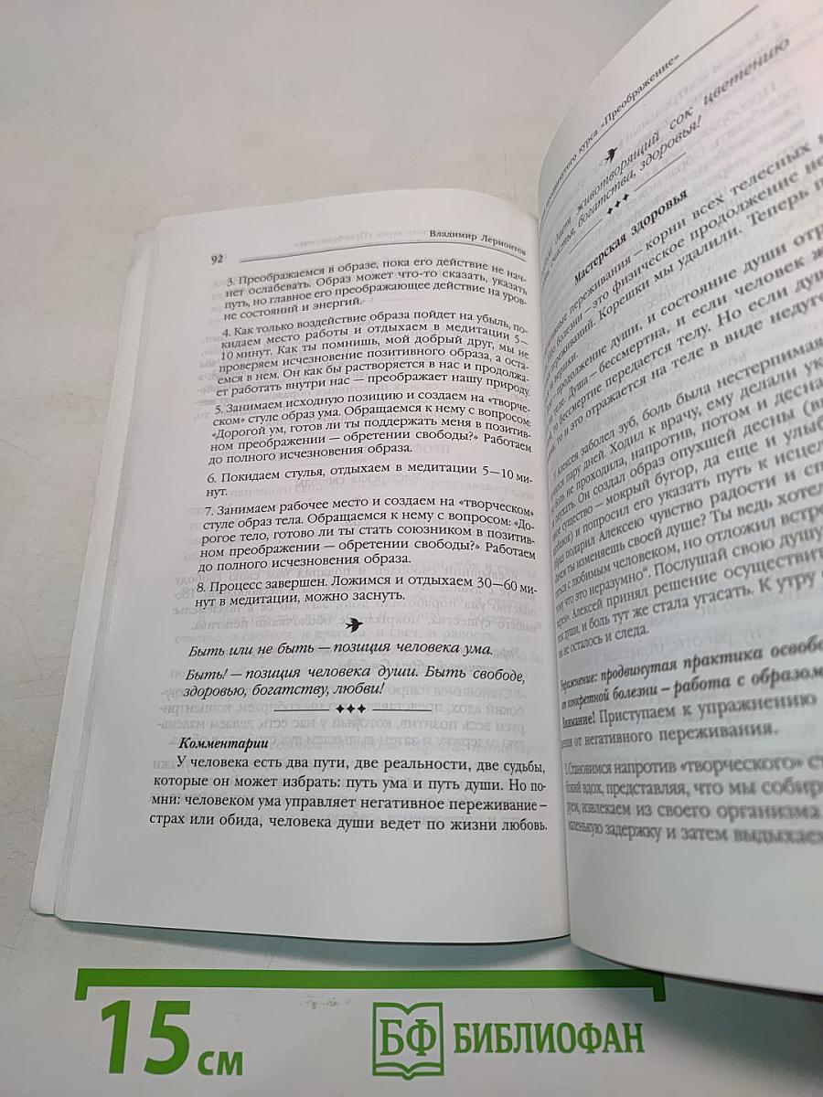 Образ исцеляющий. Продвинутый курс «Преображение»