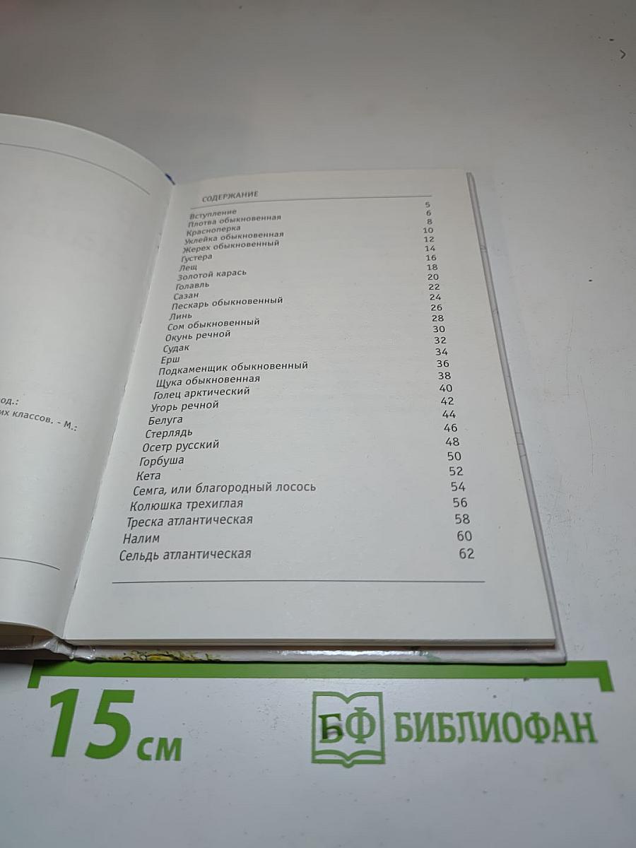 Атлас родной природы. Рыбы наших вод