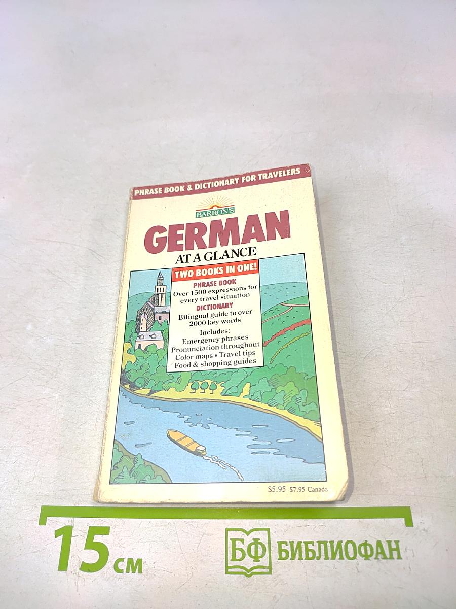 German at a Glance: Phrase Book & Dictionary for Travelers